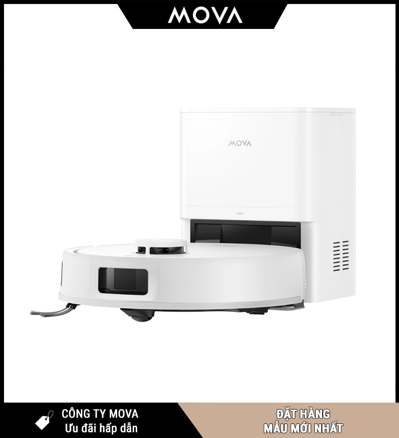 Mova E20s Pro Plus: Robot Dọn Nhà Cho Sàn Gạch Và Gỗ