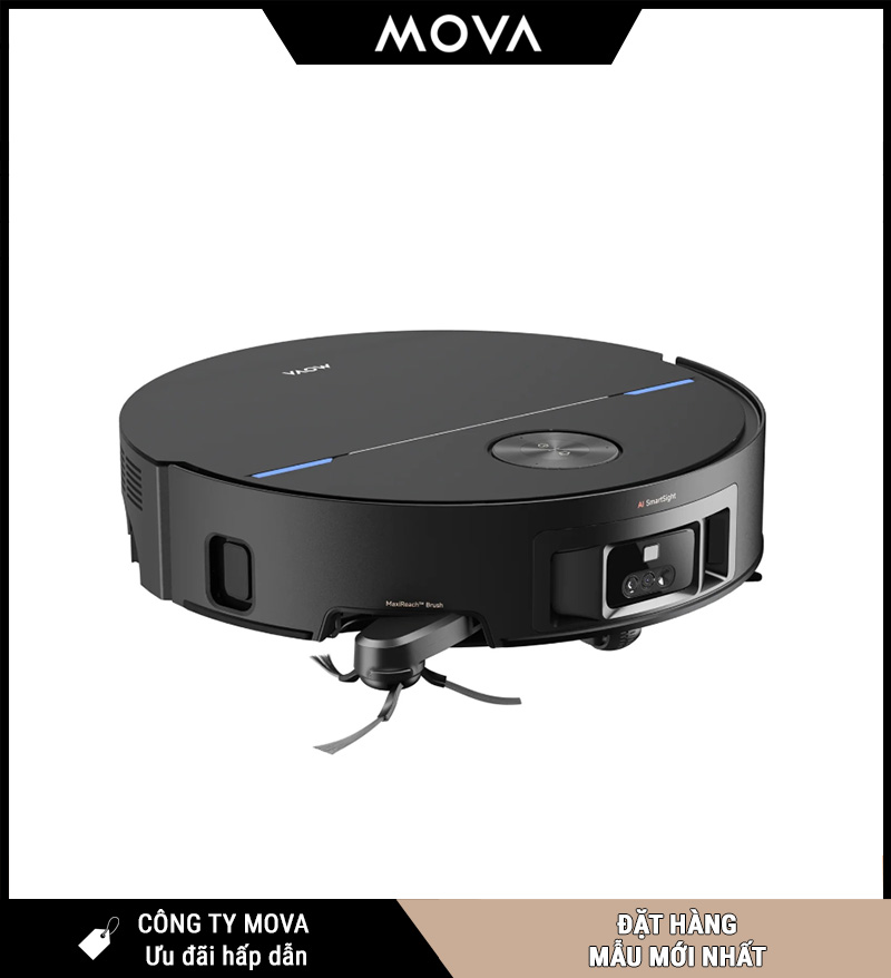 Mova Z70 Ultra Roller Robot Hút Bụi Lau Nhà